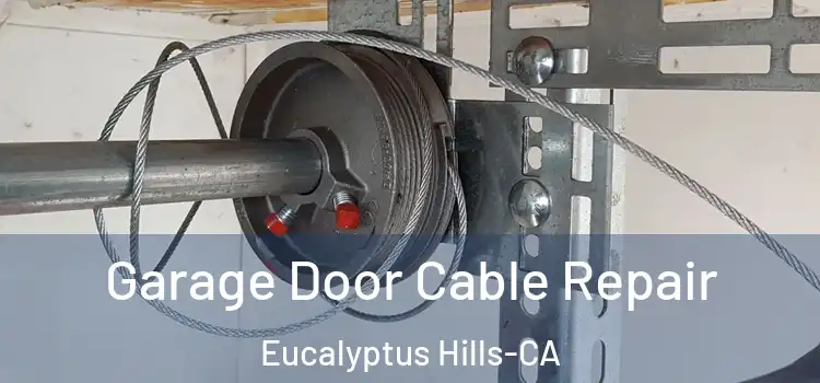Garage Door Cable Repair Eucalyptus Hills-CA
