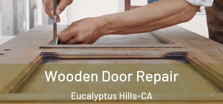 Wooden Door Repair Eucalyptus Hills-CA